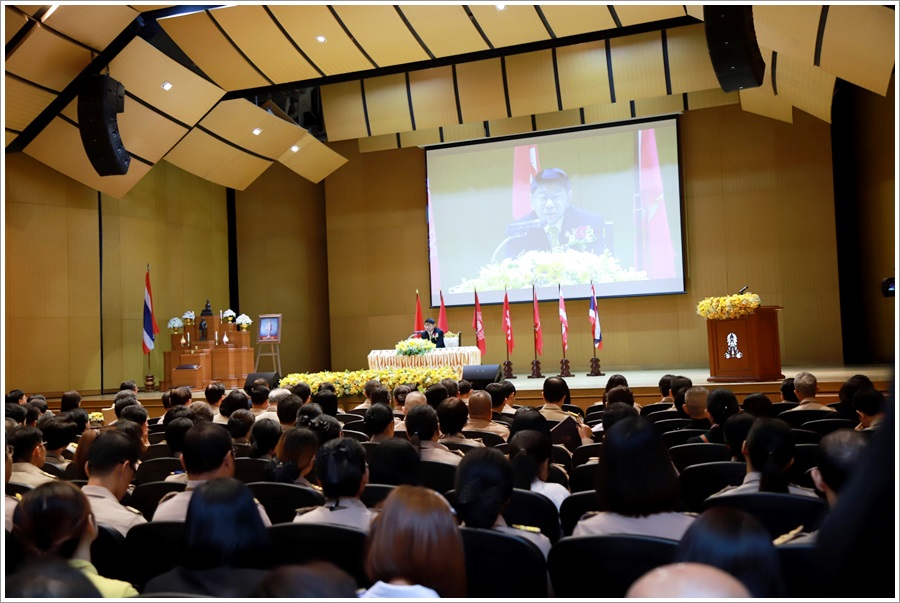 ﻿กรมบังคับคดีร่วมพิธีเปิดนิทรรศการธงชาติไทย “ธงไตรรงค์ ธำรงไทย” ประจำปี 2562